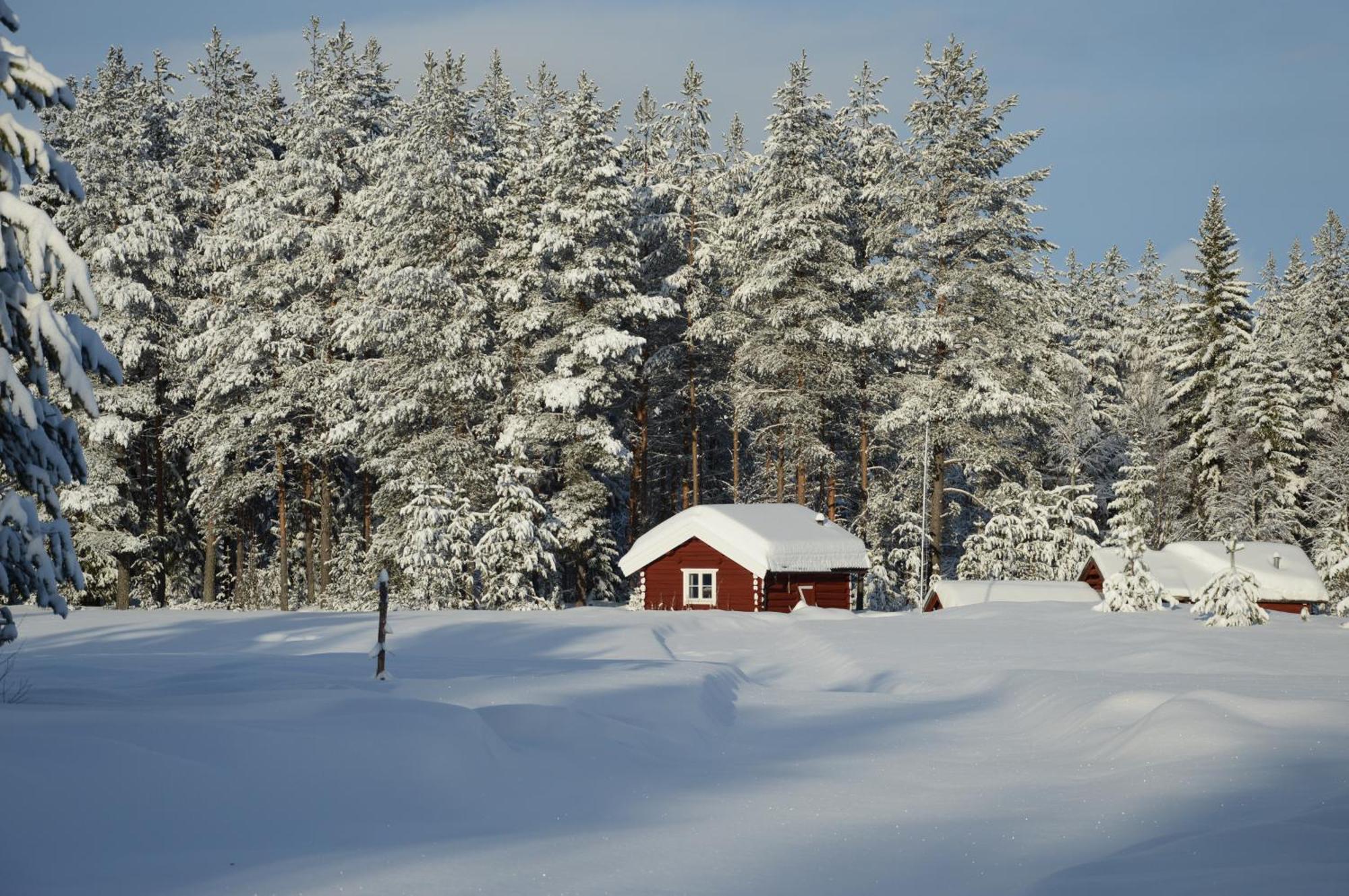 Hytte Anno 1721 Uten Internett, Strom, Vann - Men Med Rodmalt Utedo Ljørdal Екстериор снимка